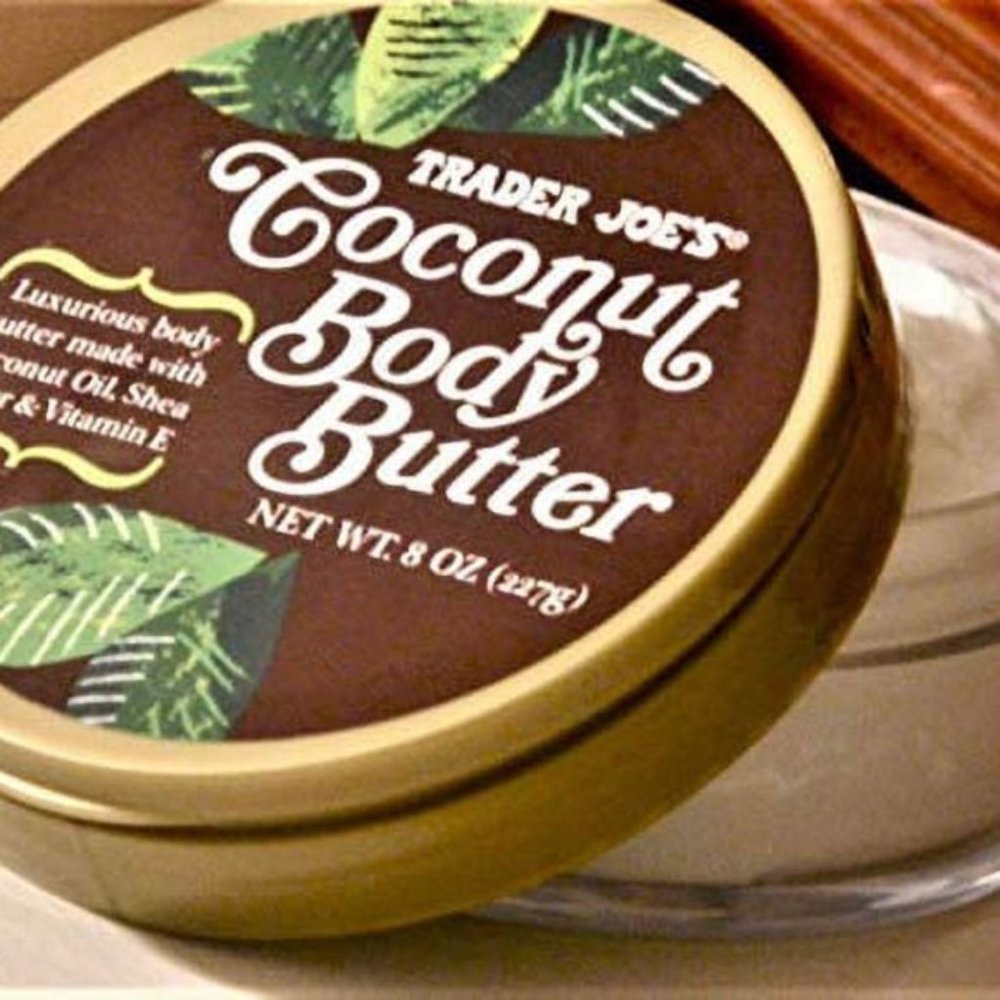 Trader Joes Coconut Body Butter 8 Oz
